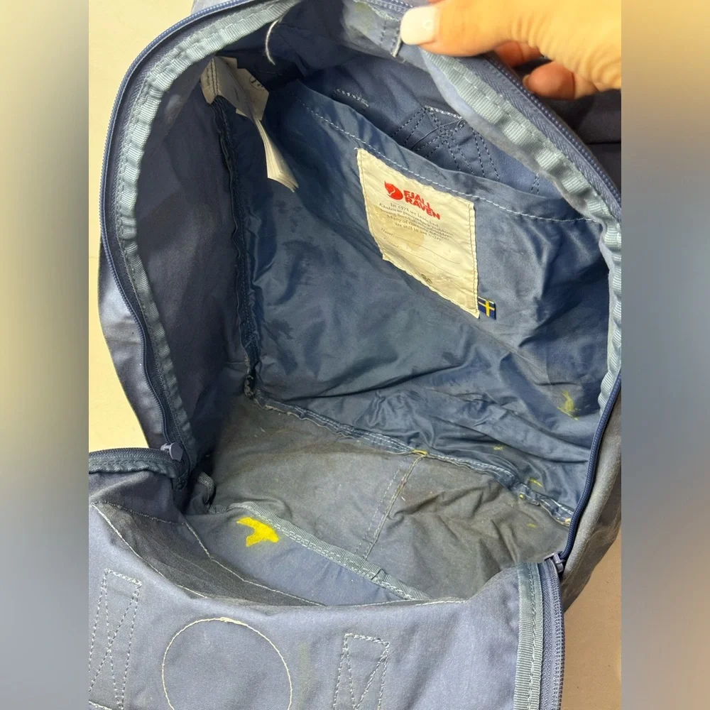 Fjallraven Kanken Backpack Blue Classic Everyday Outdoor
